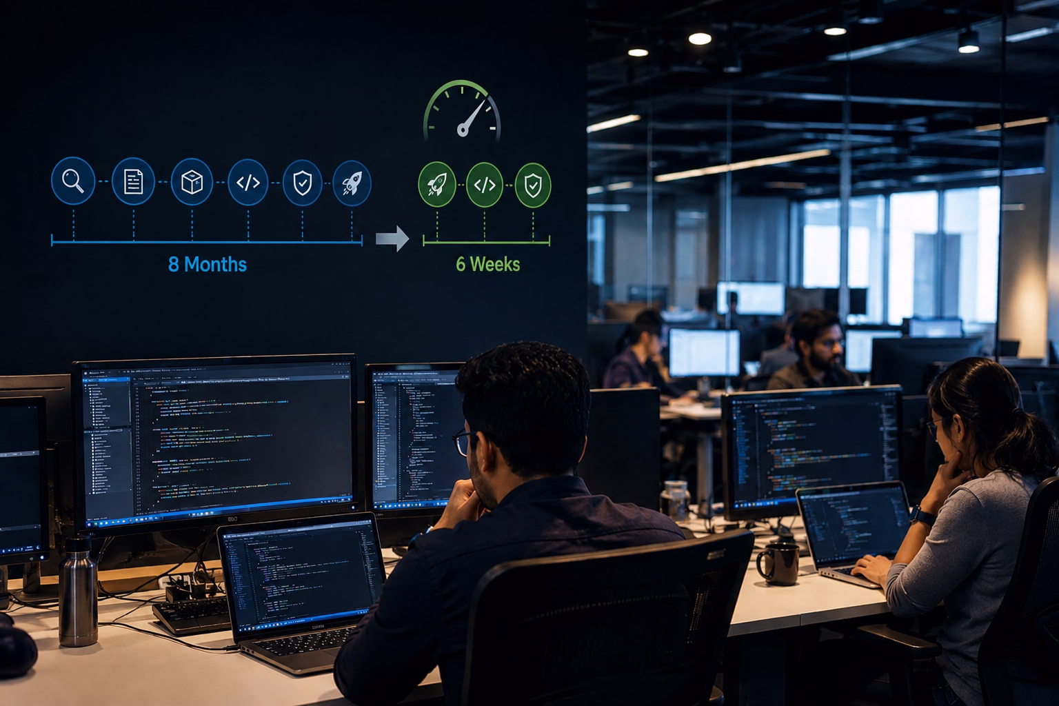 Compressing Enterprise AI Delivery from 8 Months to 6 Weeks
