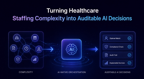 Turning Healthcare Staffing Complexity into Auditable AI Decisions